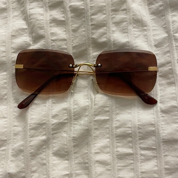Urban outfitters Laguna rimless sunglasses - Picture 3 of 6
